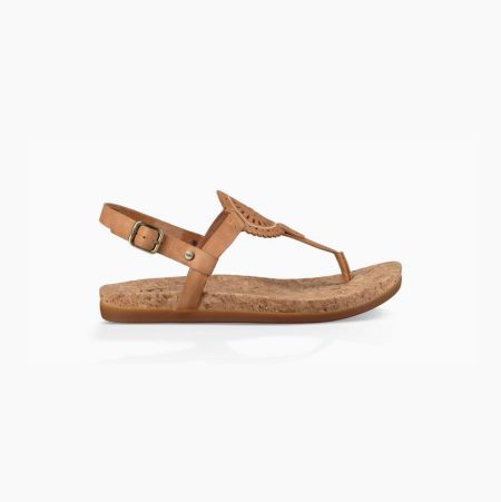 UGG Ayden II Khaki Sandals for Women (MIXF20531)